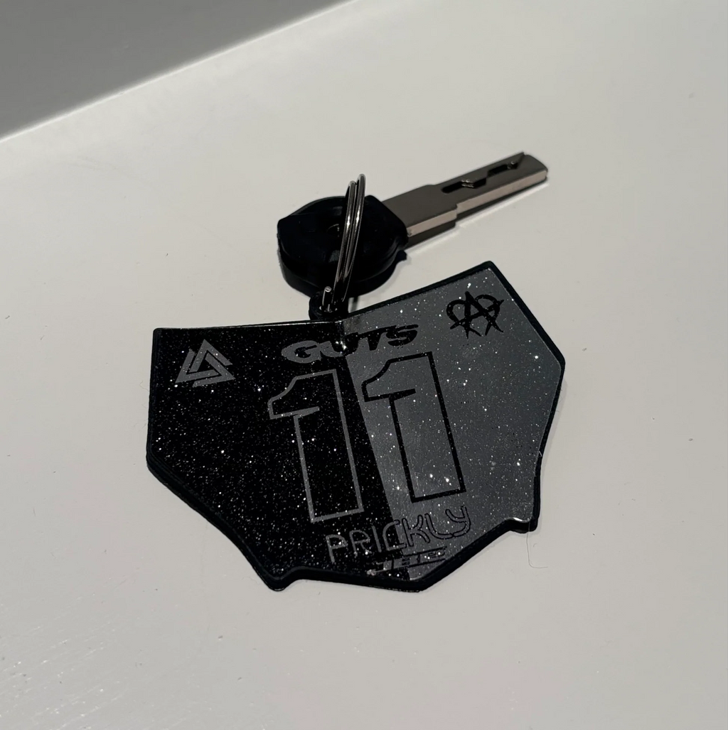 Motocutz or ODI mini keychain plates